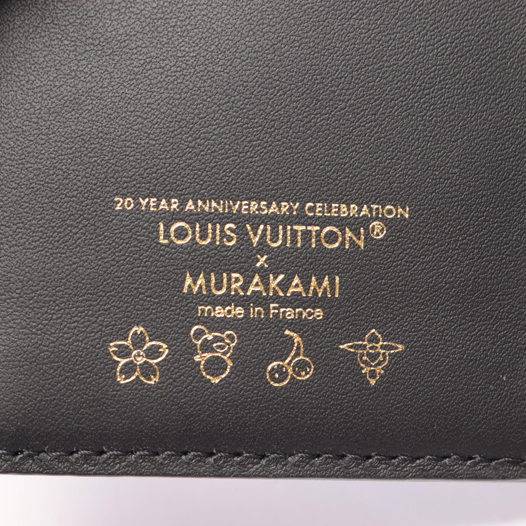 ルイヴィトン LV × TM ポルトフォイユルー レザー財布