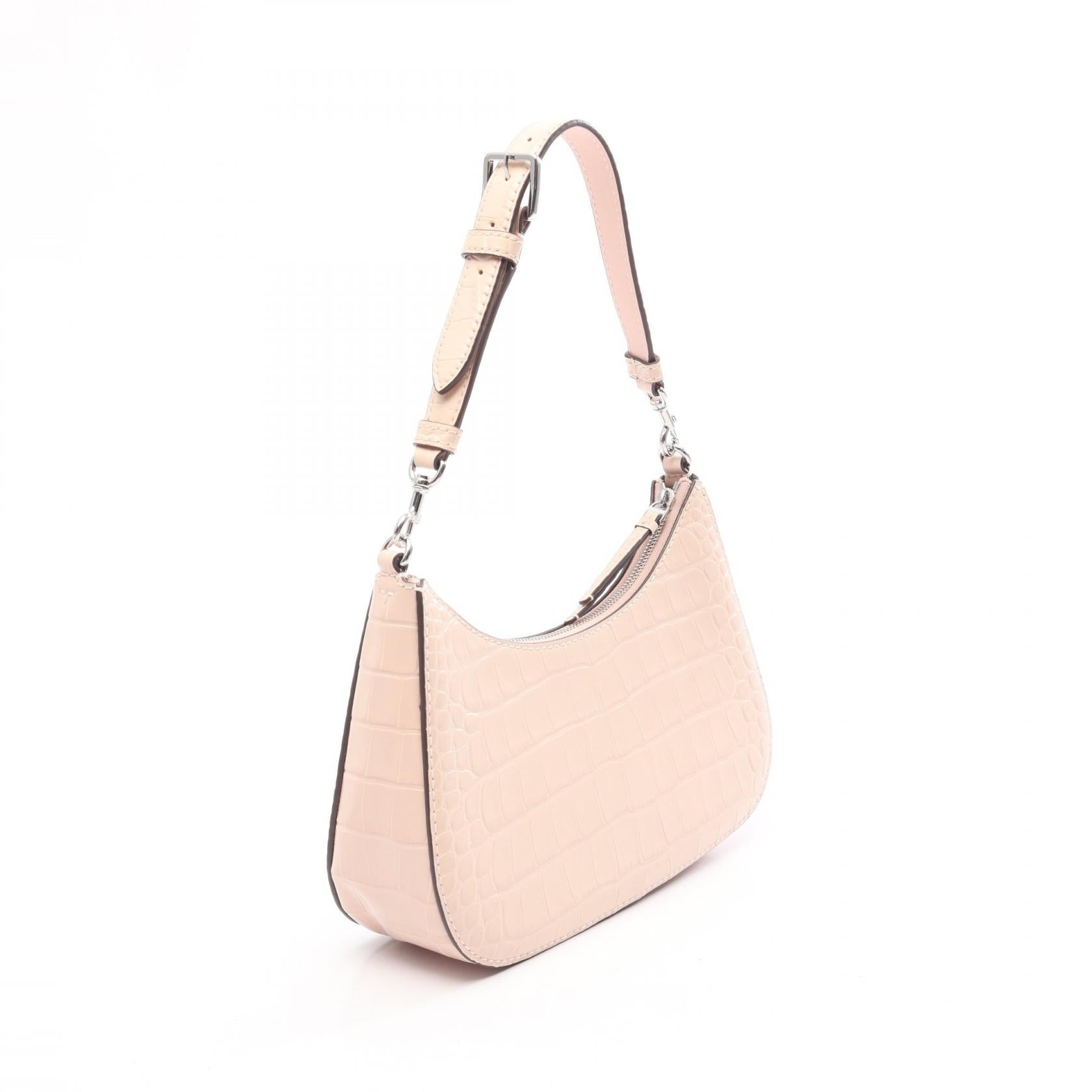 トリーバーチ THEA EMBOSSED レザーショルダーバッグ
