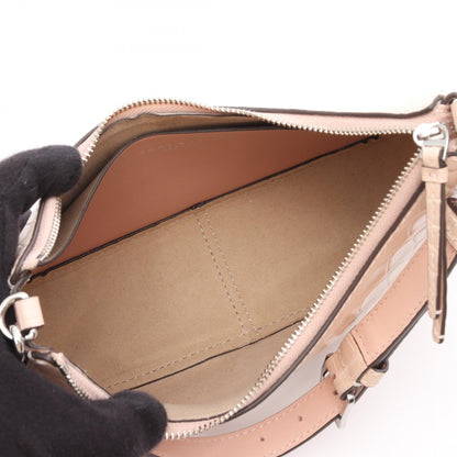 トリーバーチ THEA EMBOSSED レザーショルダーバッグ