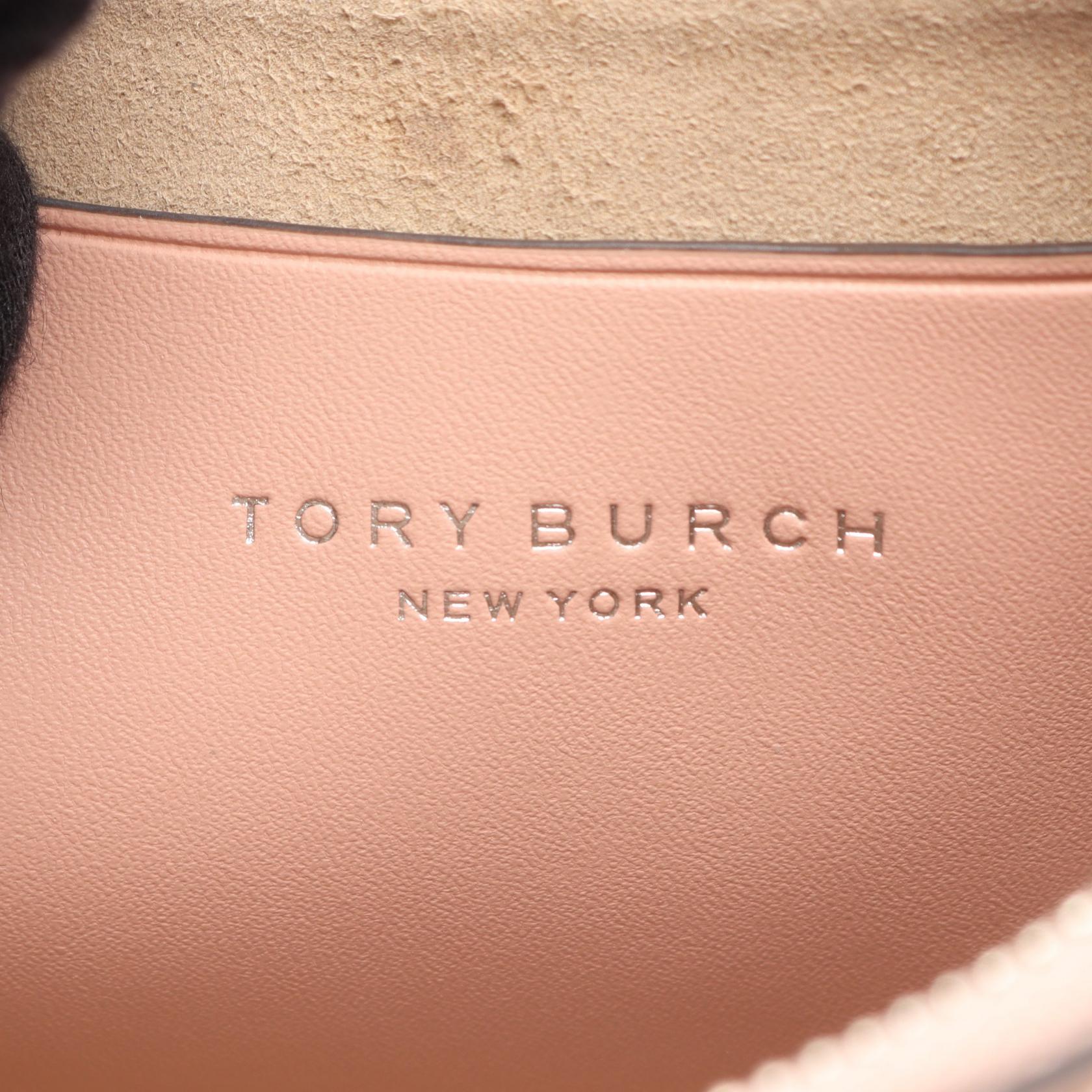 トリーバーチ THEA EMBOSSED レザーショルダーバッグ