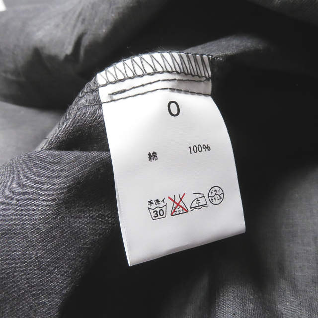 SLOWBE S/S スリープ シャツ コットン シャツ