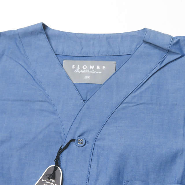SLOWBE S/S スリープ シャツ コットン シャツ