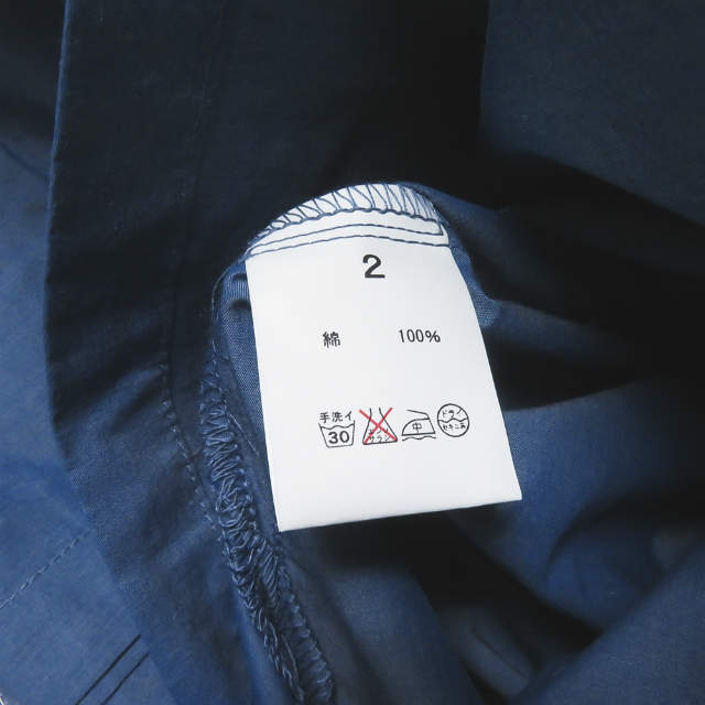 SLOWBE S/S スリープ シャツ コットン シャツ
