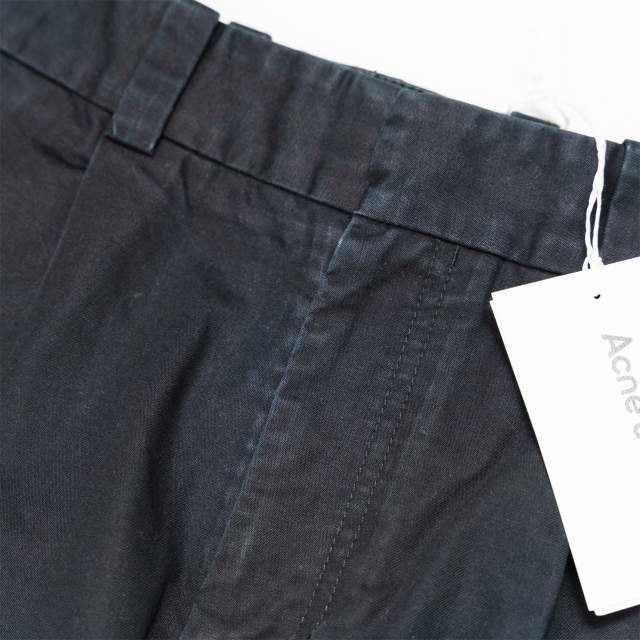 アクネステュディオズ PLEATED TROUSERS コットンパンツ