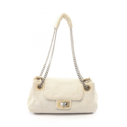 シャネル 2.55 レザーショルダーバッグ