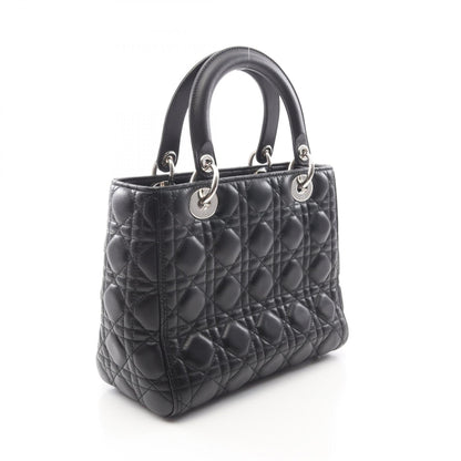ディオール LADY DIOR レザー2wayハンドバッグ