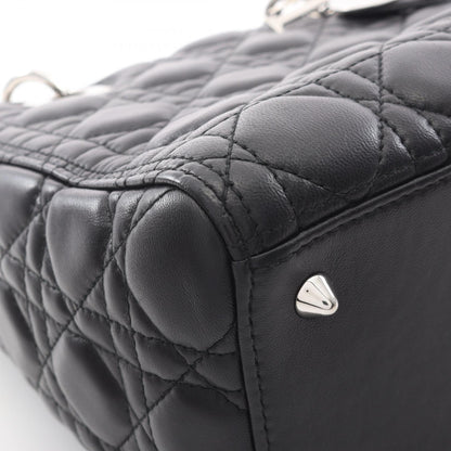 ディオール LADY DIOR レザー2wayハンドバッグ