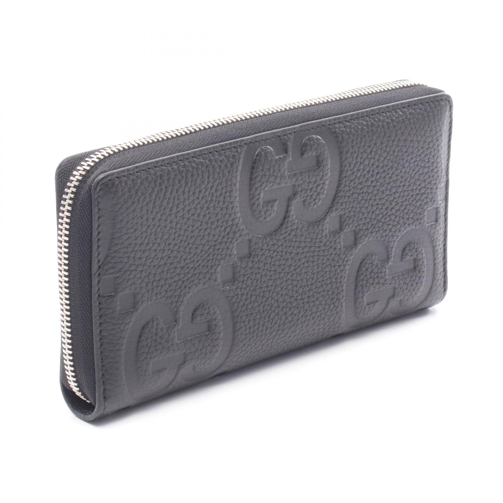 グッチ ジャンボGG レザー長財布
