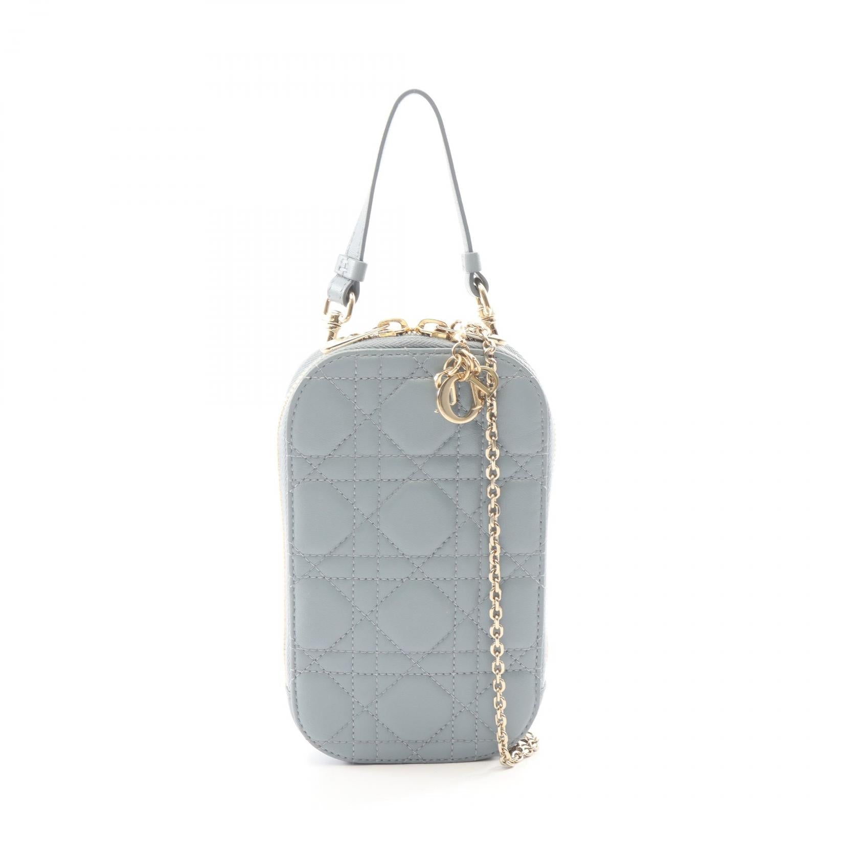 ディオール LADY DIOR フォンホルダー レザー 2wayバッグ