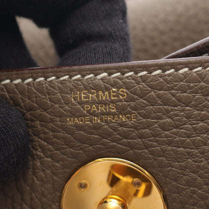 エルメス リンディ トリヨンクレマンス 2WAY ショルダーバッグ