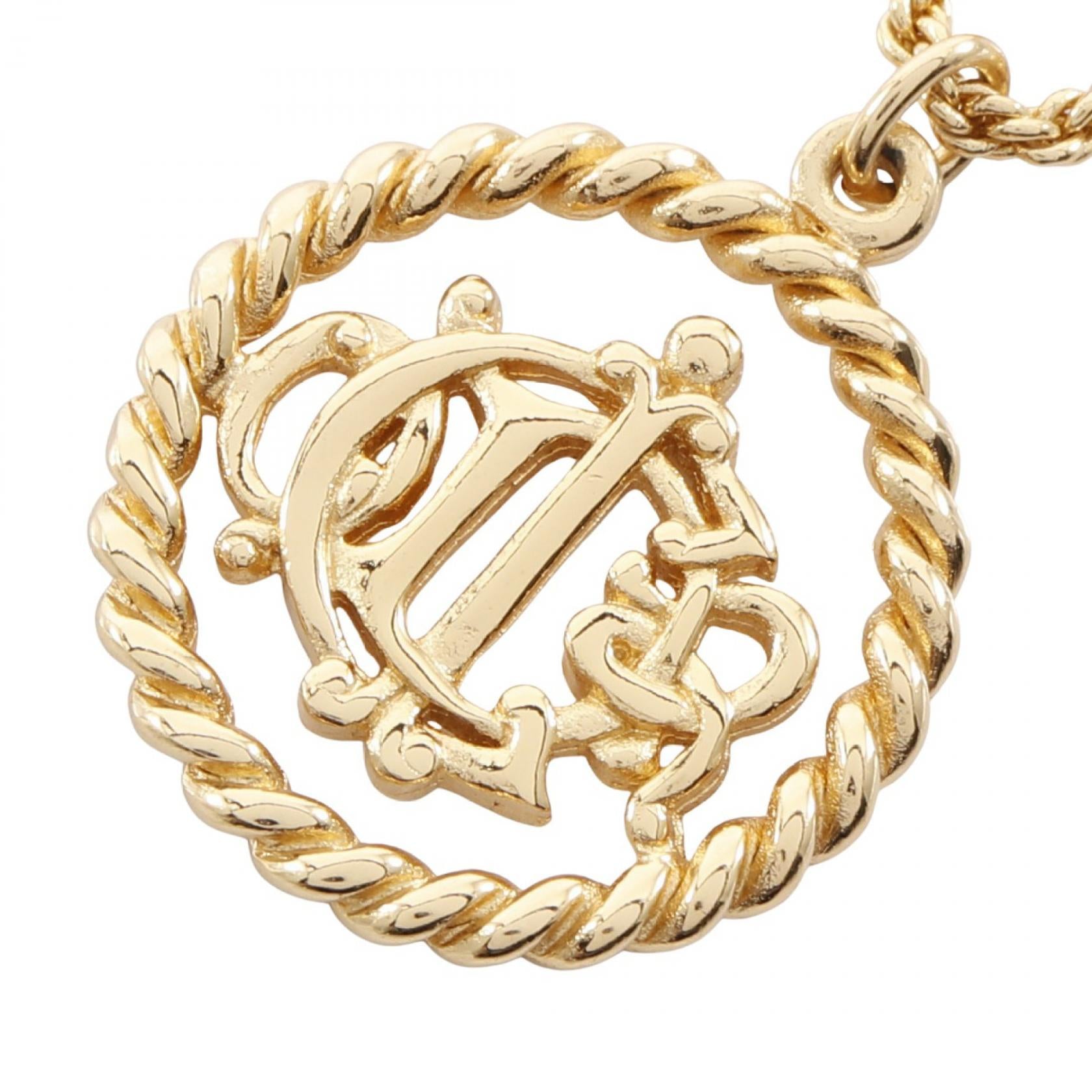 ディオール CDロゴ ネックレス