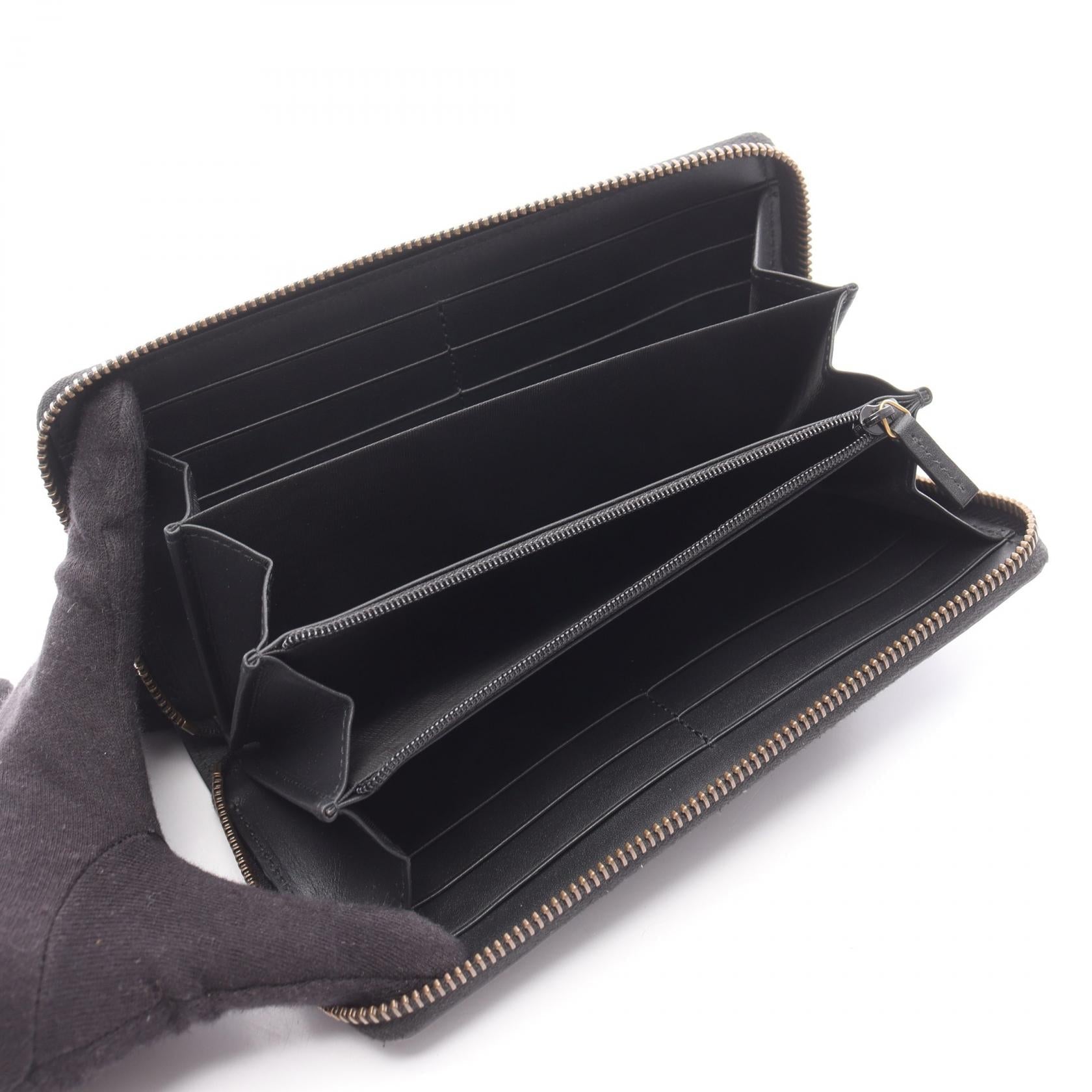 グッチ Snake レザー長財布
