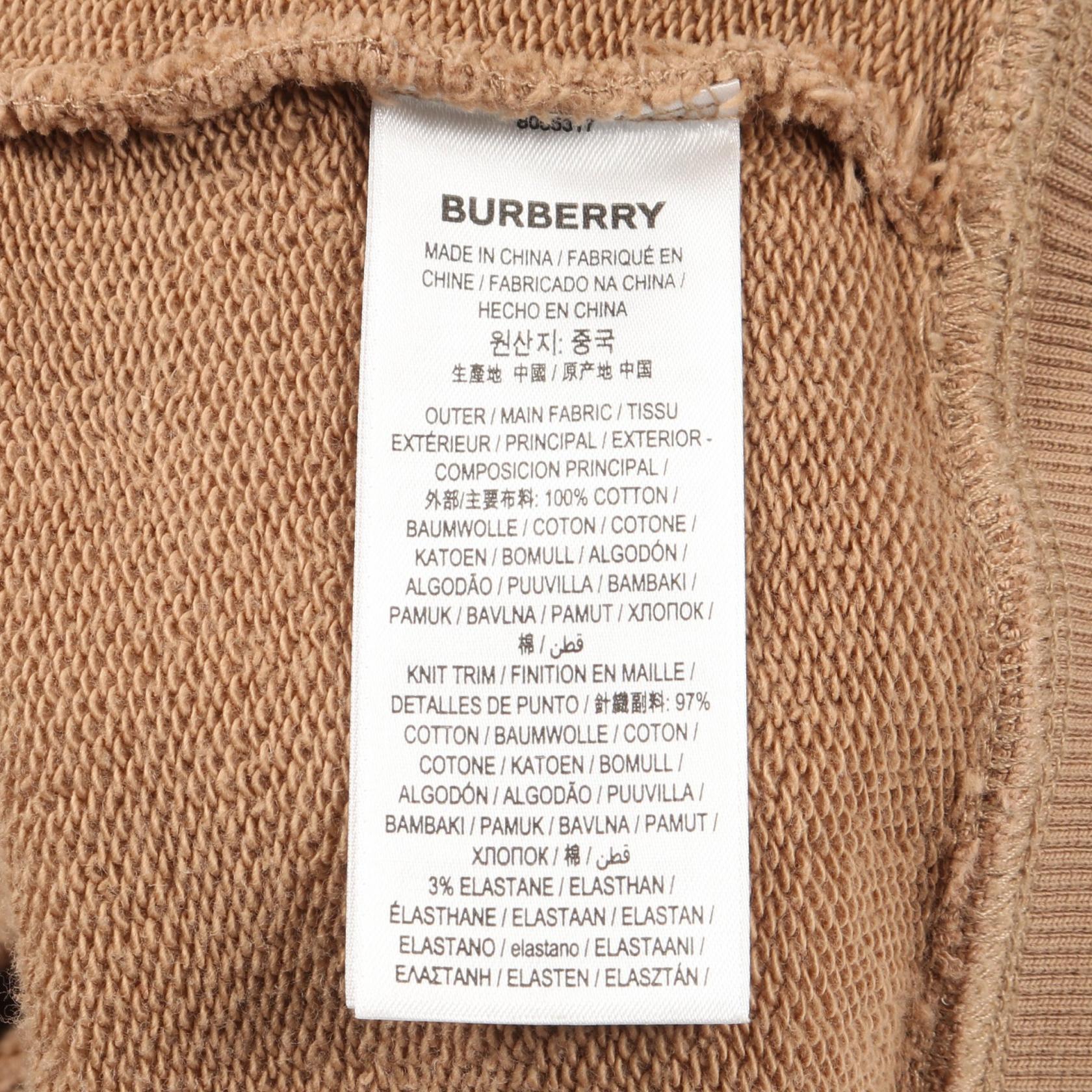 バーバリー LOGO PRINT COTTON パーカー