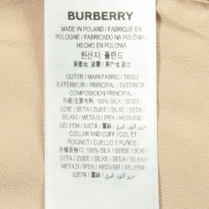 バーバリー シルクシャツ