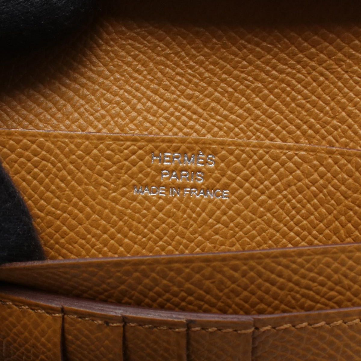 エルメス ベアンコンパクト ヴォーエプソン 二つ折り財布