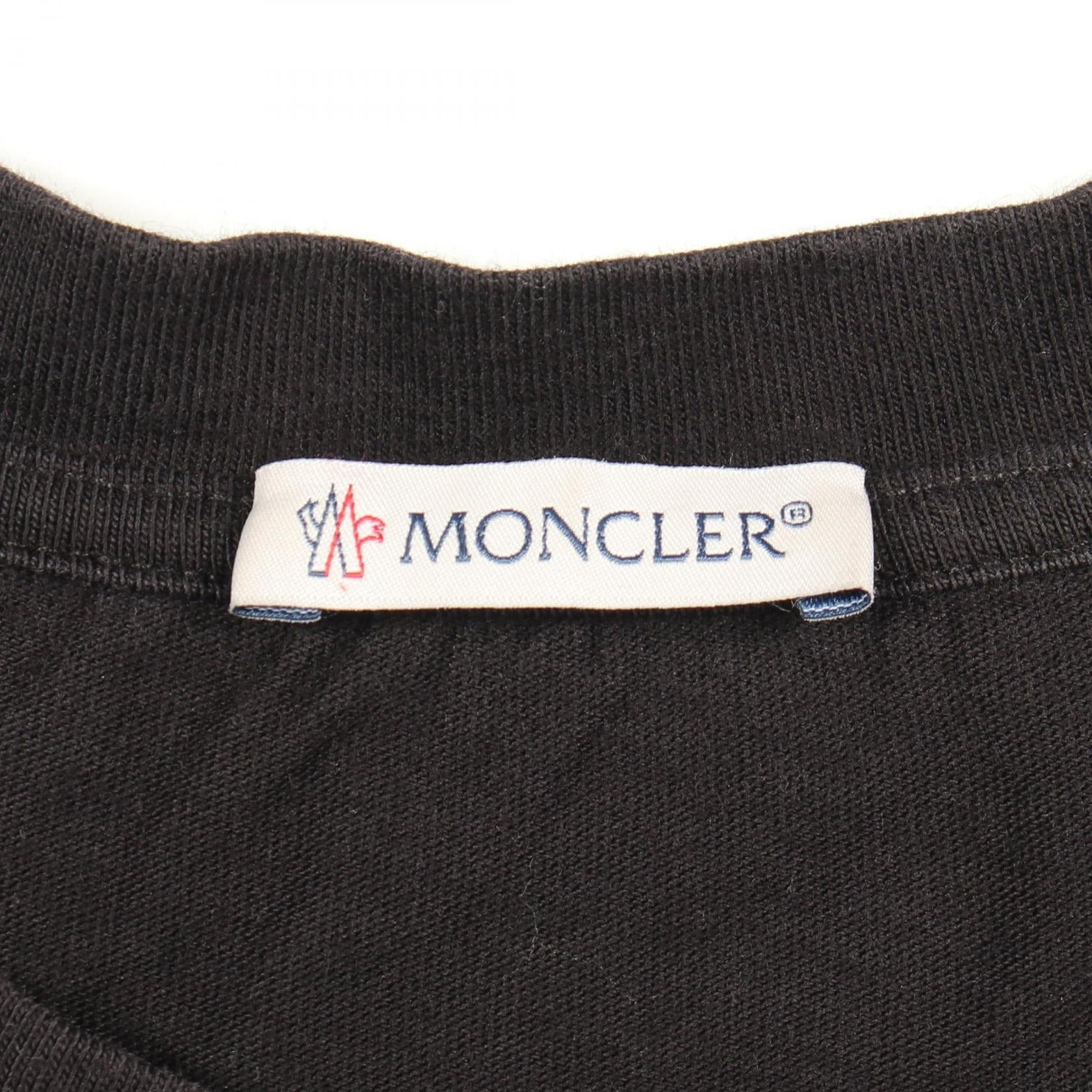 モンクレール ロゴ コットンTシャツ