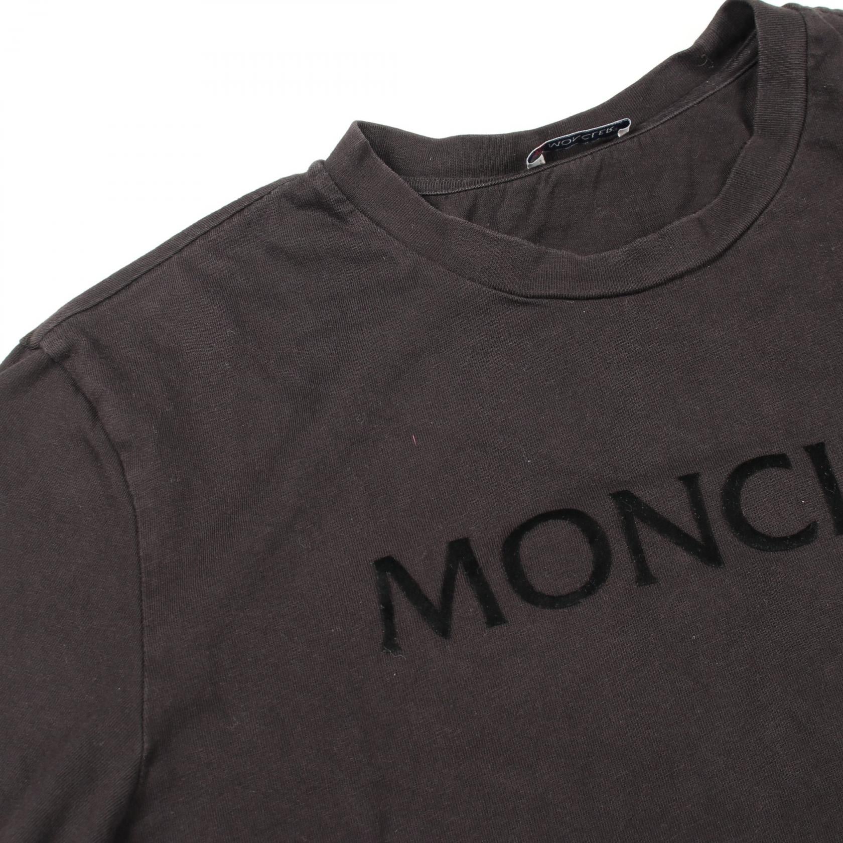 モンクレール ロゴ コットンTシャツ