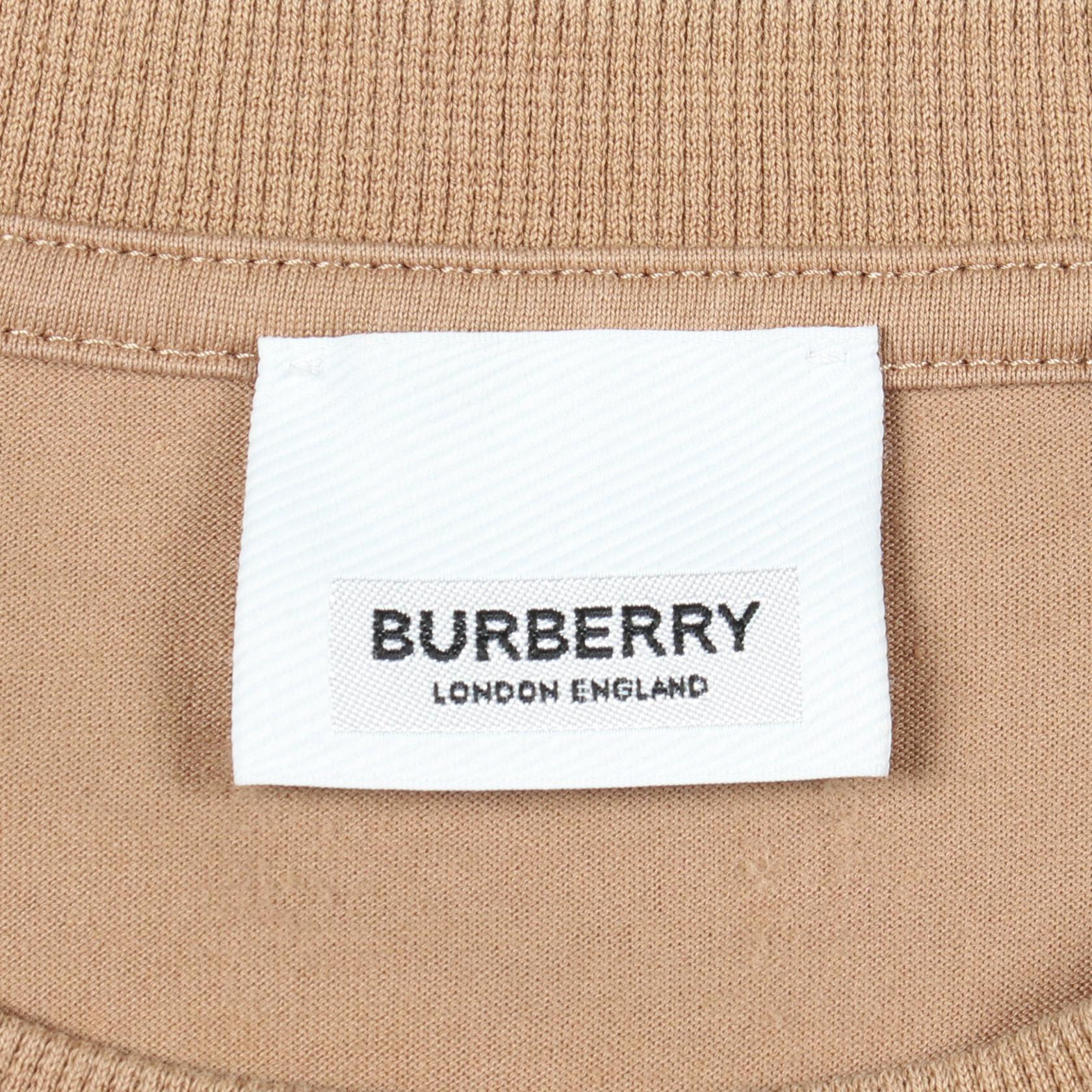 バーバリー コットン半袖Tシャツ