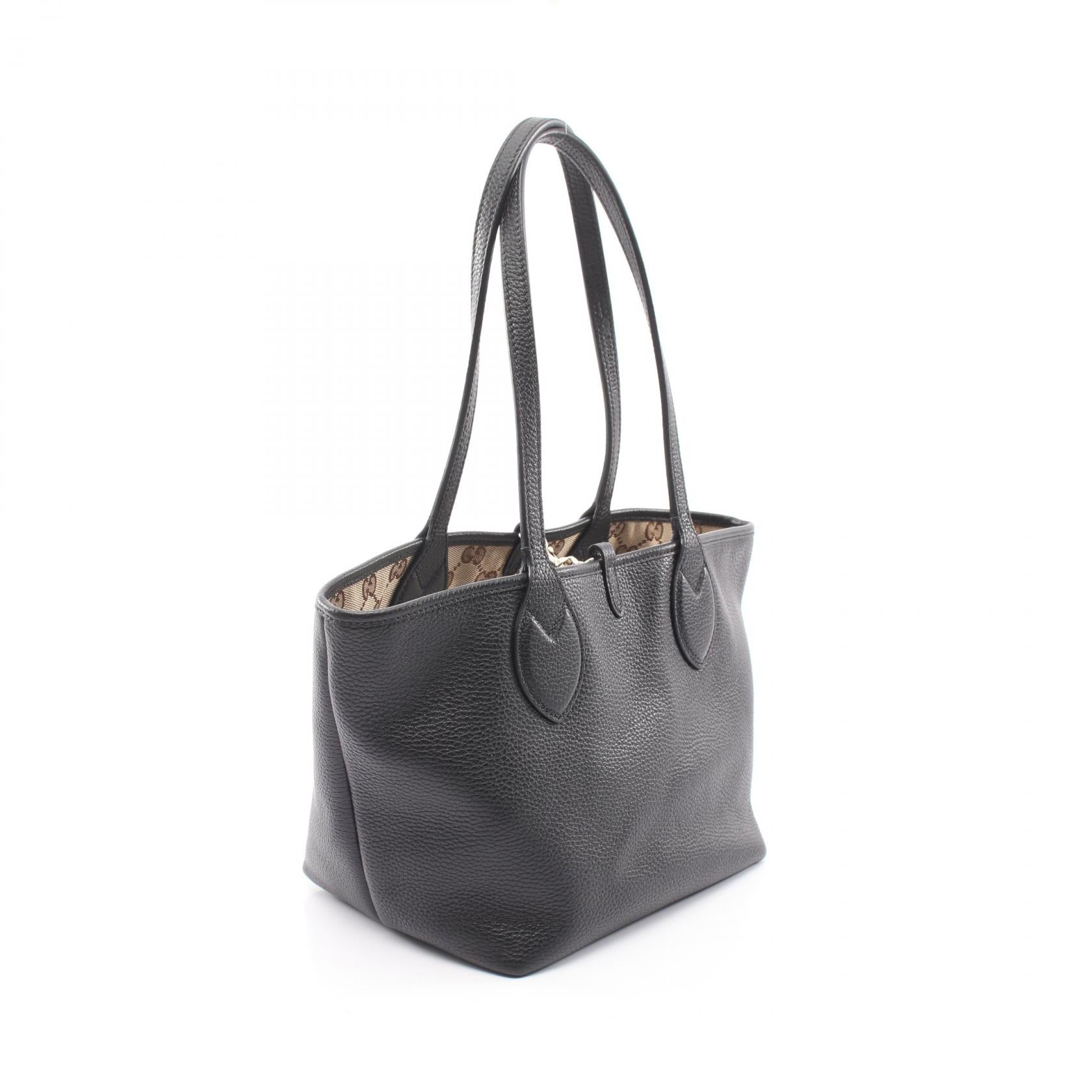 グッチ トーティッシマ GGキャンバス レザーキャンバス トートバッグ