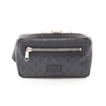 グッチ ソフトGGスプリーム コーティングキャンバス ウエストバッグ