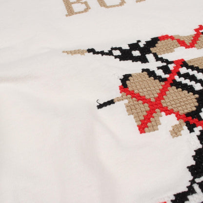 バーバリー クロスステッチナイト コットン 半袖Tシャツ