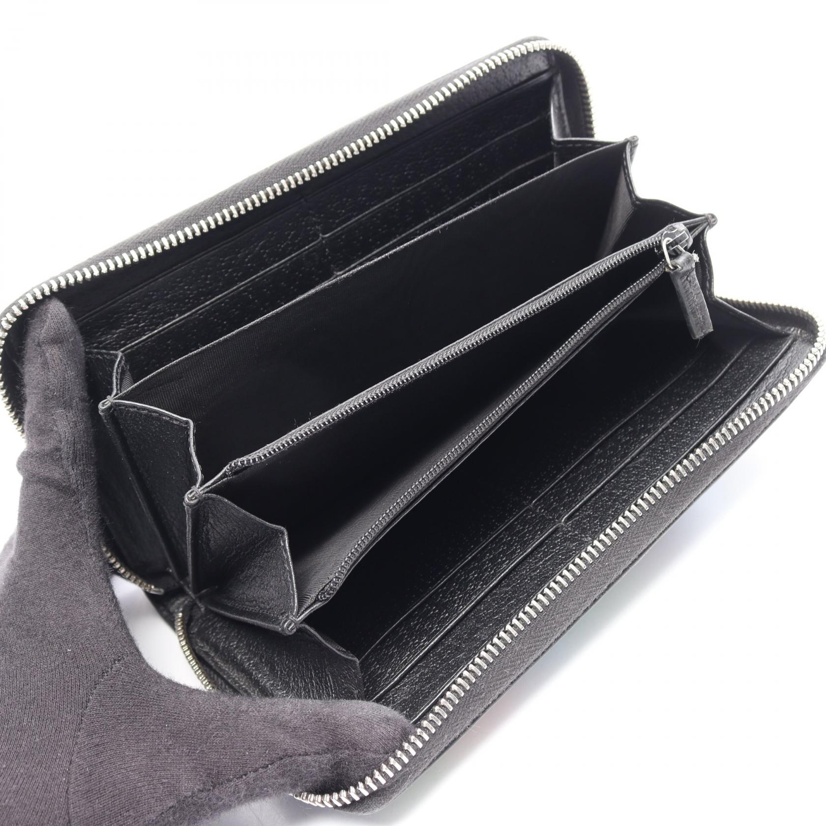 グッチ GGサイケデリック PVC ラウンド長財布