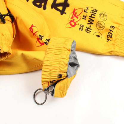 オフホワイト GORE-TEX ポリエステルパンツ