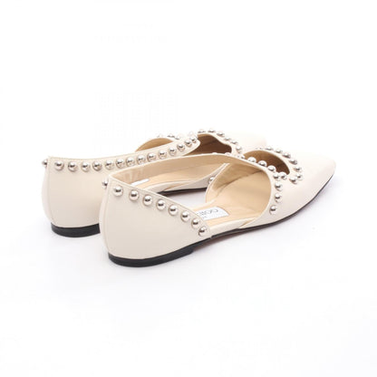 ジミーチュウ JOEZIE FLAT レザー フラットシューズ