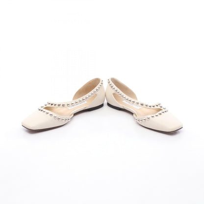 ジミーチュウ JOEZIE FLAT レザー フラットシューズ