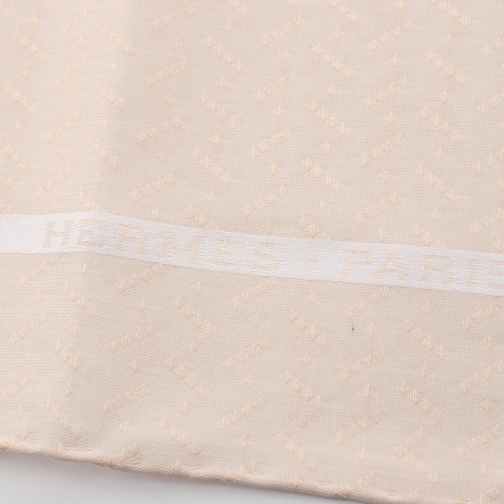 エルメス Hレリーフ コットン スカーフ