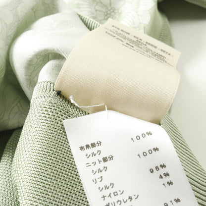 エルメス BRIDES de GALA en fleurs シルクニットトップス