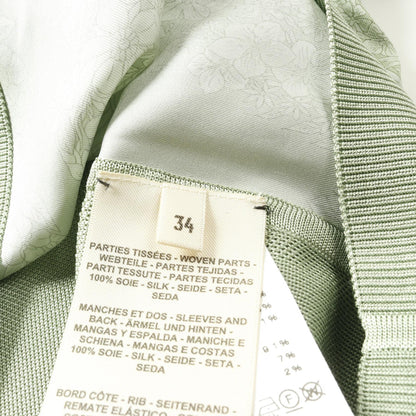 エルメス BRIDES de GALA en fleurs シルクニットトップス