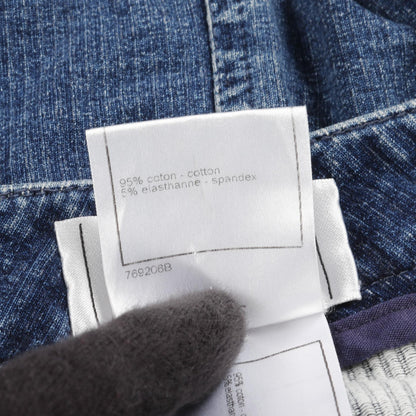 シャネル ココマーク ボタン コットンスカート