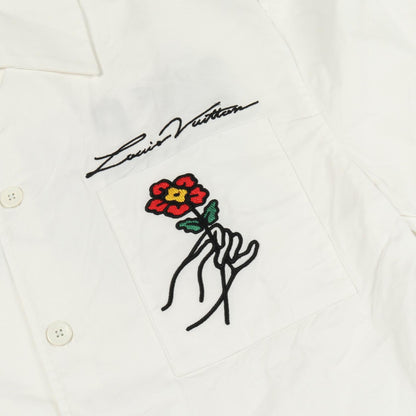 ルイヴィトン Flower Embroidery コットントップス
