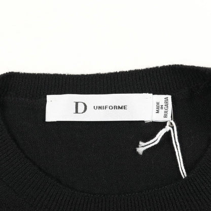 クリスチャンディオール D UNIFORME BEE刺繍 ウールニットトップス