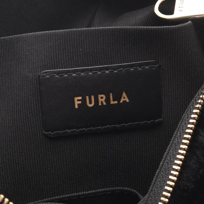 フルラ TEIA-CROSSBODY レザー ファー ショルダーバッグ