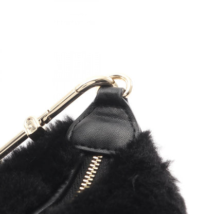 フルラ TEIA-CROSSBODY レザー ファー ショルダーバッグ