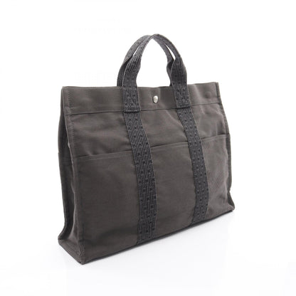 エルメス エールラインMM ナイロンキャンバス トートバッグ