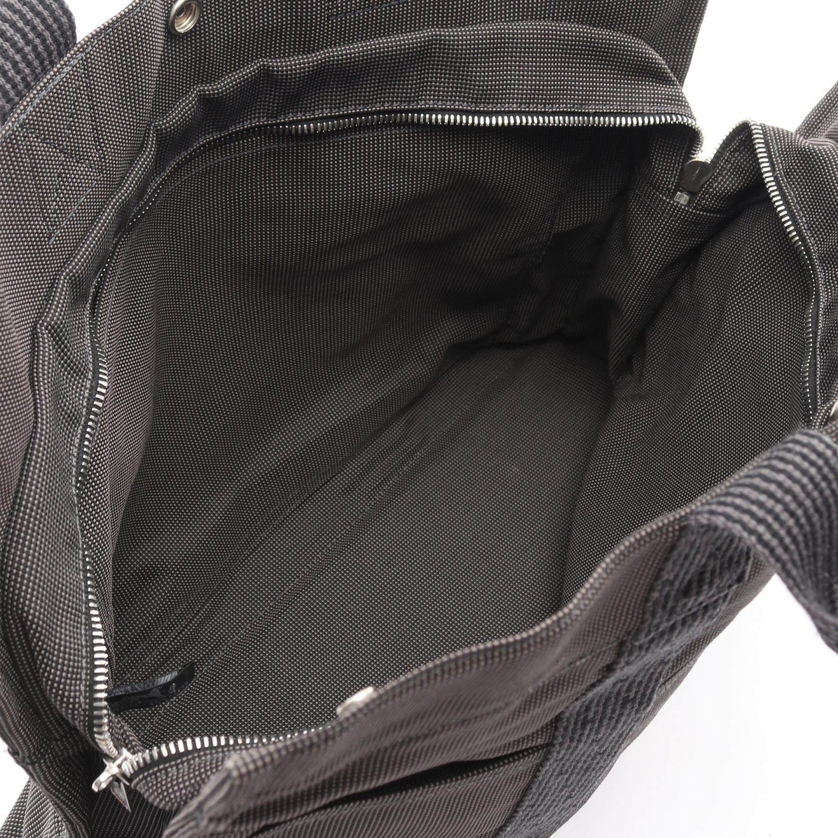 エルメス エールラインMM ナイロンキャンバス トートバッグ