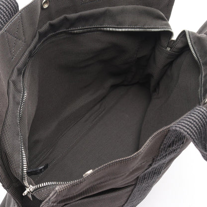 エルメス エールラインMM ナイロンキャンバス トートバッグ