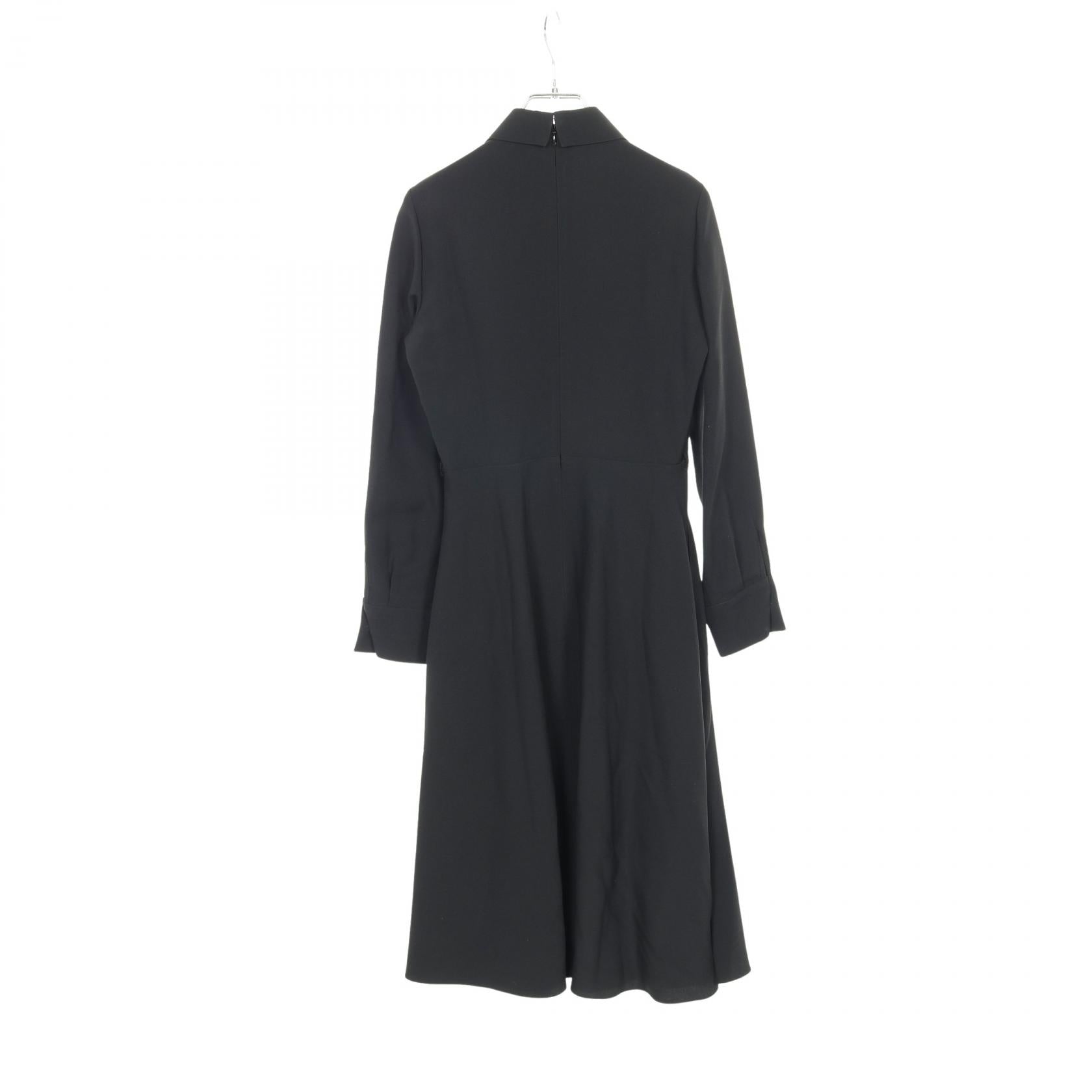 クリスチャンディオール D UNIFORME レーヨン アセテート ワンピース