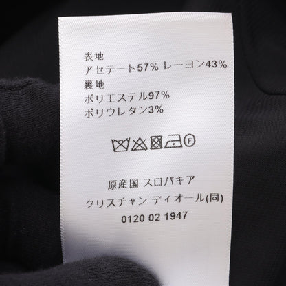 クリスチャンディオール D UNIFORME レーヨン アセテート ワンピース