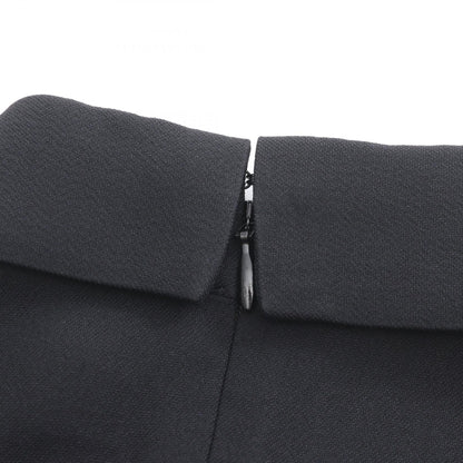クリスチャンディオール D UNIFORME レーヨン アセテート ワンピース