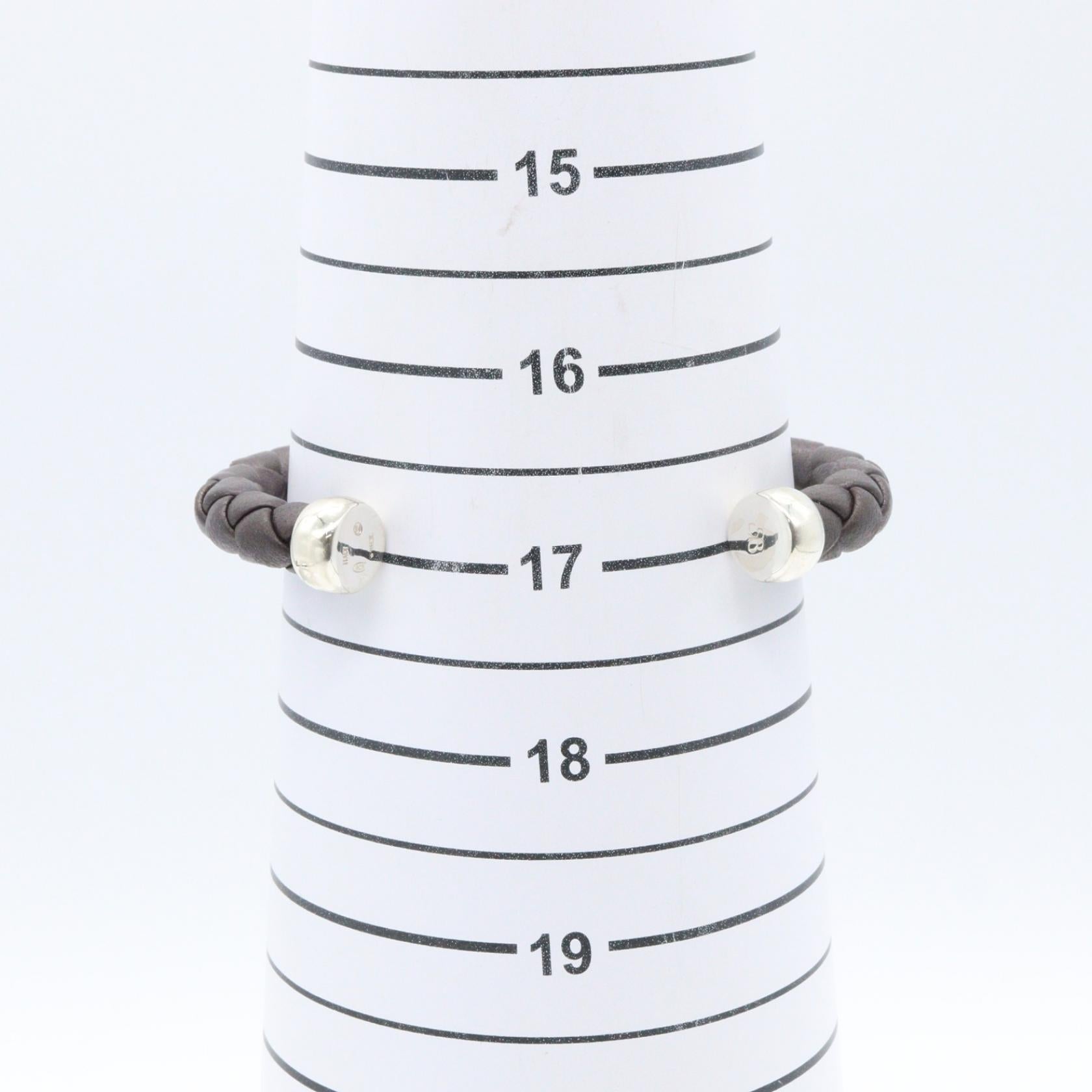 ボッテガヴェネタ イントレチャート レザーバングル