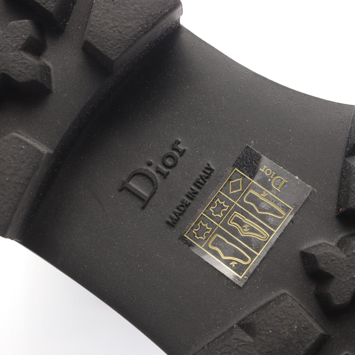 クリスチャンディオール D-UNIT レザーブーツ