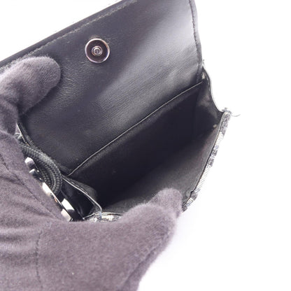 ディオール オブリーク ジャカード キャンバス三つ折り財布