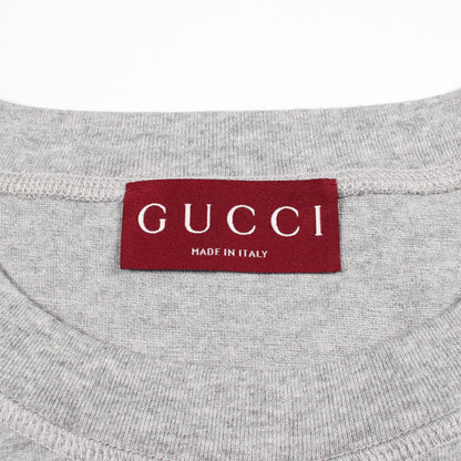 グッチ インターロッキングG ロゴプリント コットンTシャツ