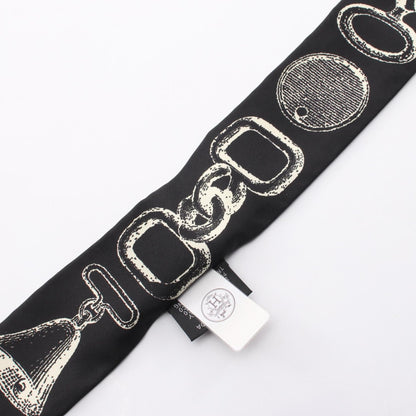 エルメス Inventaire Poetique de Brides a Bloc シルクスカーフ