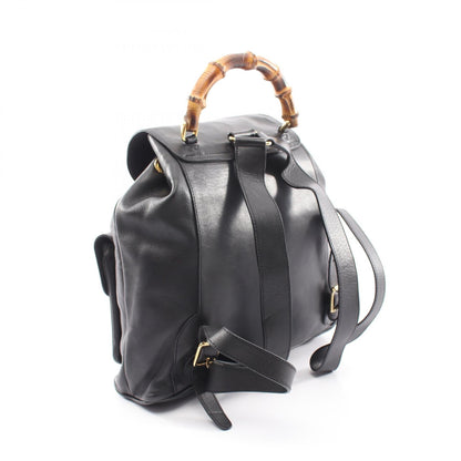 グッチ レザーリュックサック
