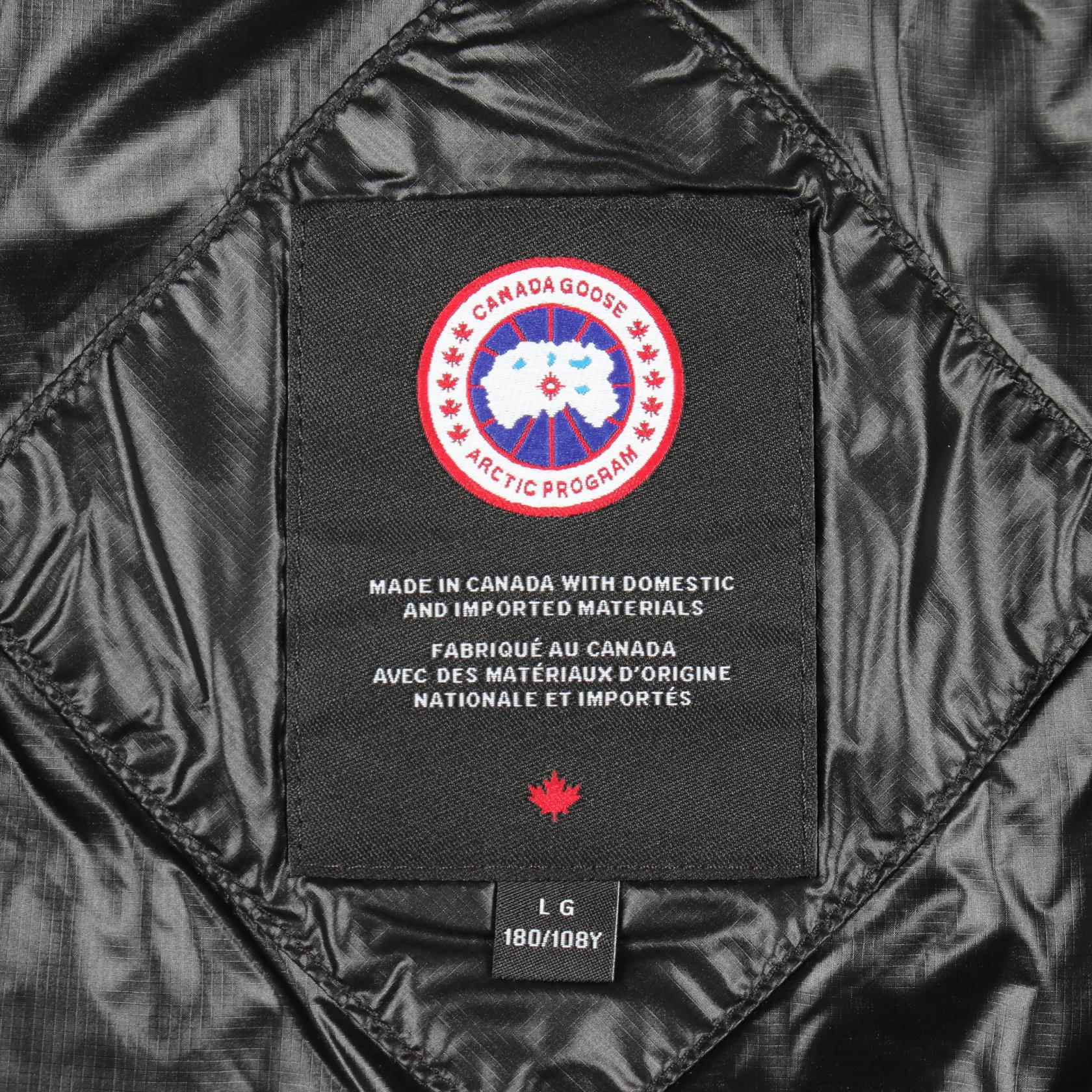 カナダグース Crofton Puffer ナイロンダウンジャケット